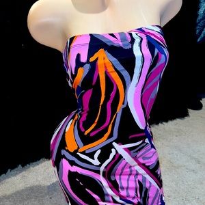 Strapless bodycon dress. Brand new.